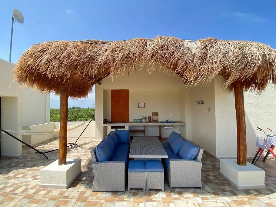 Apartment Frida'S Rooftop Puerto Morelos Mexico