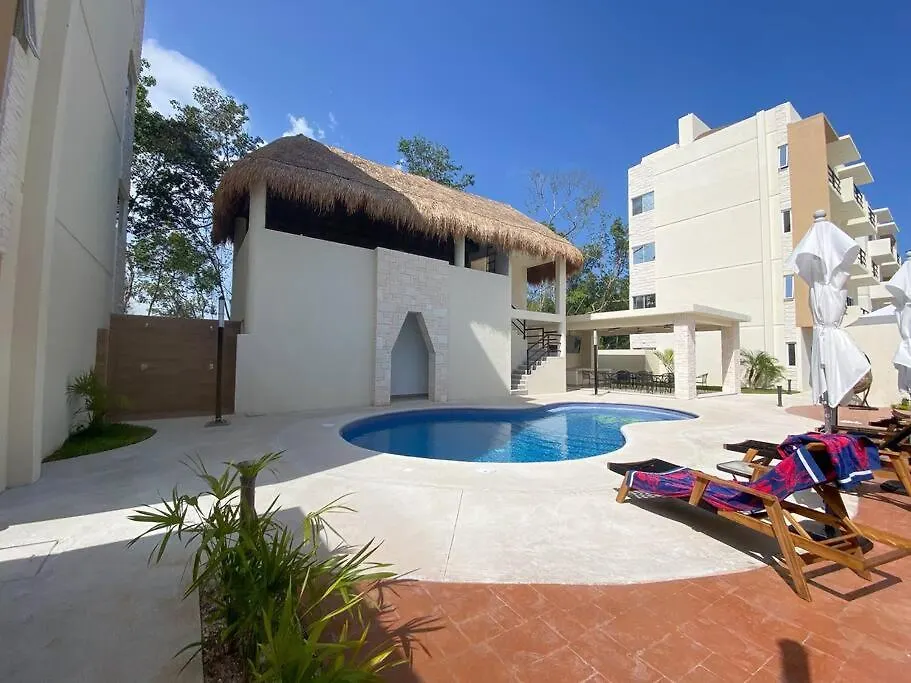 Apartamento Frida'S Rooftop Puerto Morelos México