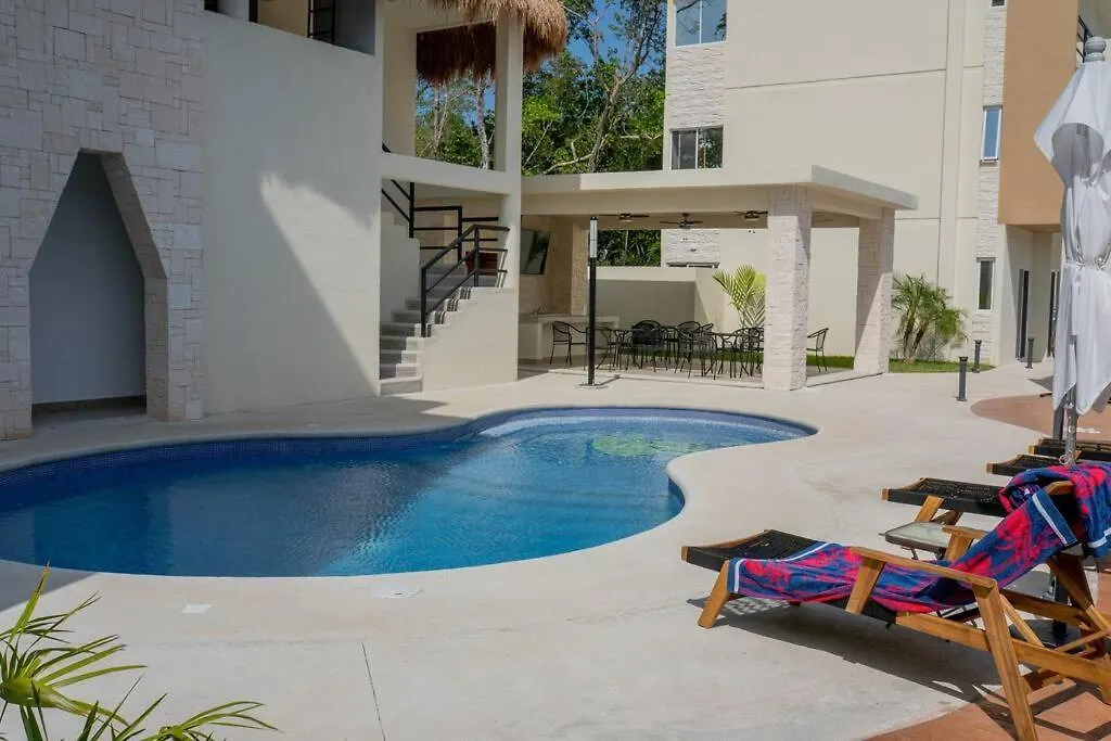 Apartamento Frida'S Rooftop Puerto Morelos